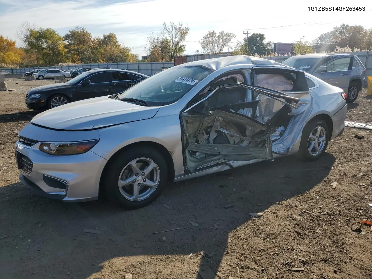 1G1ZB5ST4GF263453 2016 Chevrolet Malibu Ls