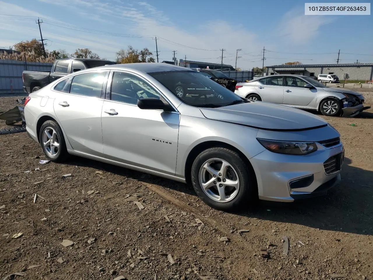 1G1ZB5ST4GF263453 2016 Chevrolet Malibu Ls