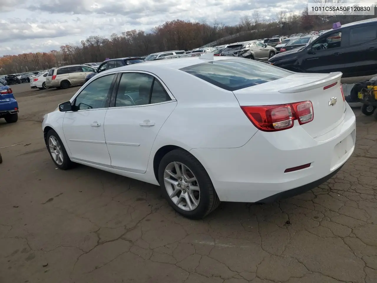 1G11C5SA5GF120830 2016 Chevrolet Malibu Limited Lt