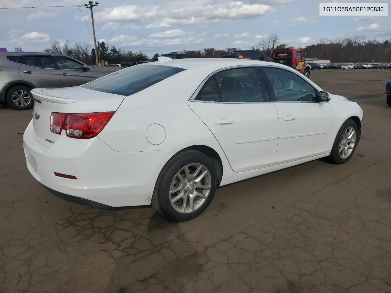 1G11C5SA5GF120830 2016 Chevrolet Malibu Limited Lt