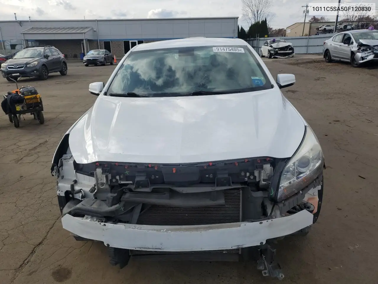 1G11C5SA5GF120830 2016 Chevrolet Malibu Limited Lt