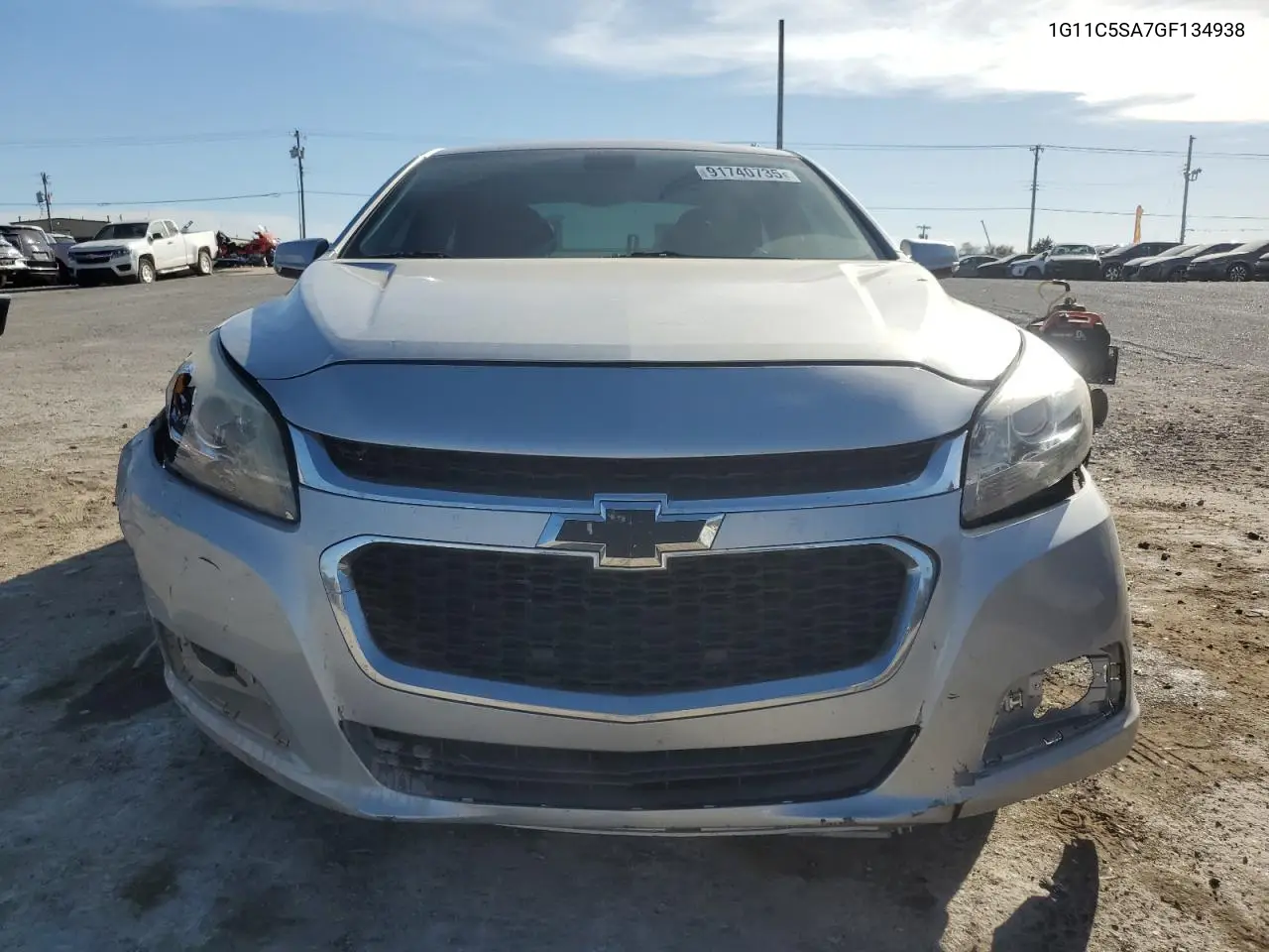 1G11C5SA7GF134938 2016 Chevrolet Malibu Limited Lt