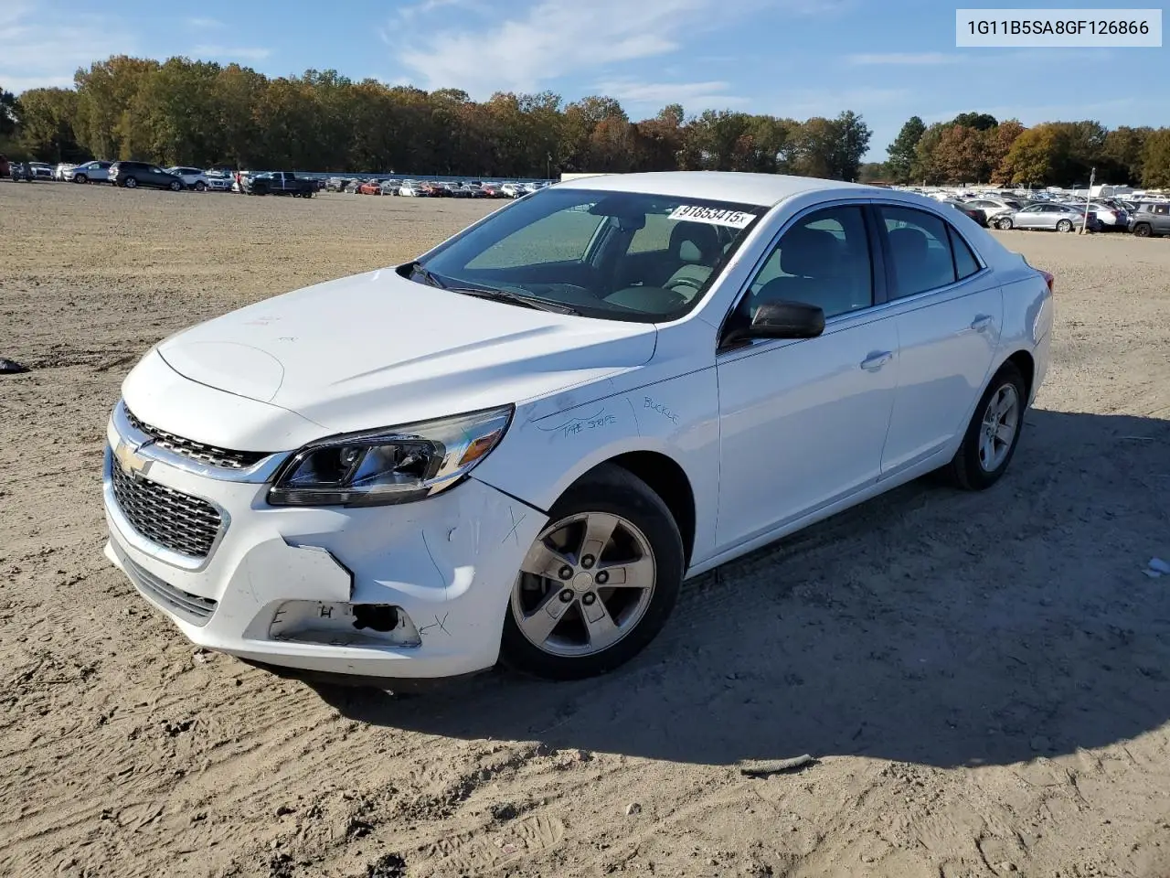 1G11B5SA8GF126866 2016 Chevrolet Malibu Limited Ls