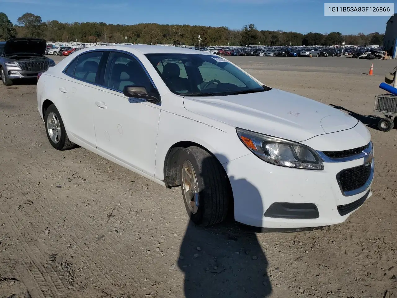 1G11B5SA8GF126866 2016 Chevrolet Malibu Limited Ls