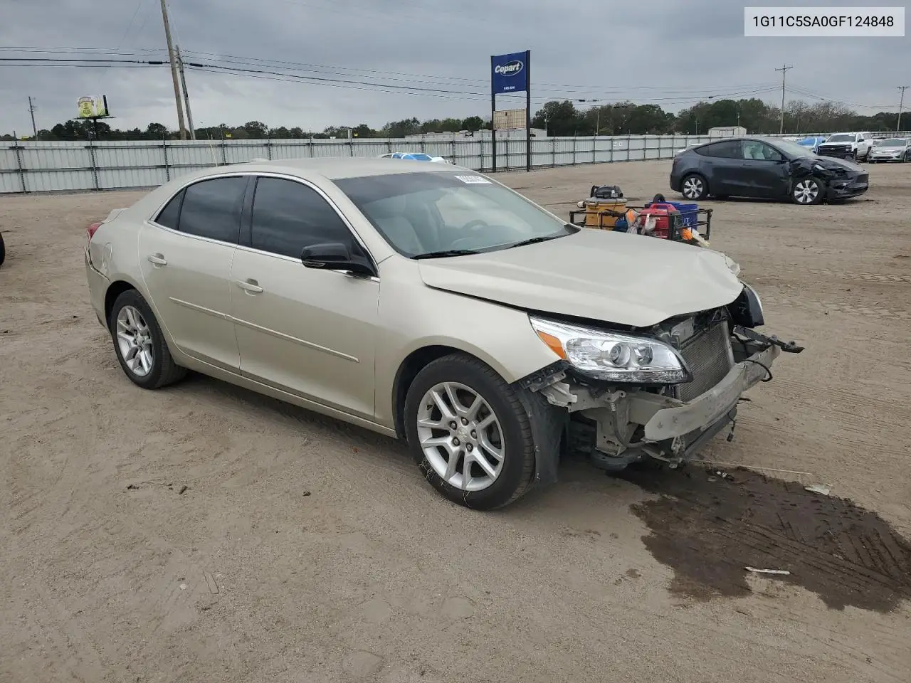1G11C5SA0GF124848 2016 Chevrolet Malibu Limited Lt