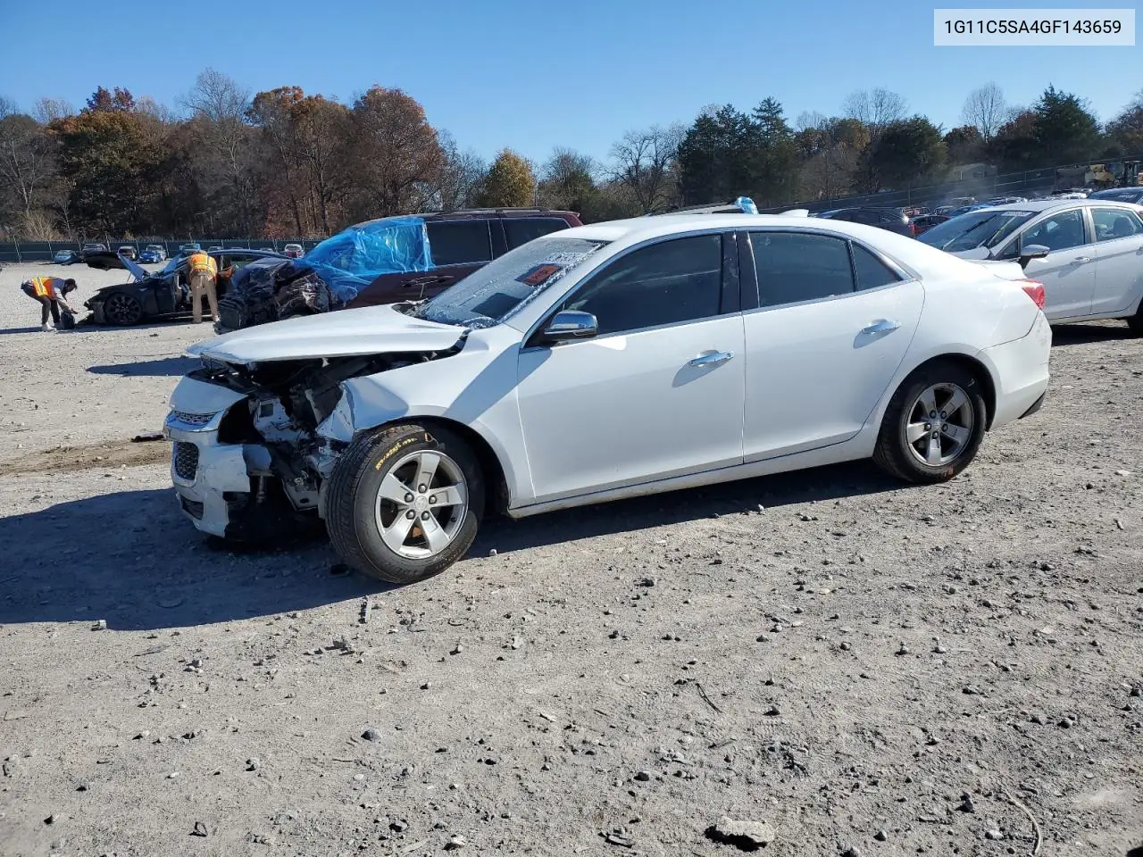 1G11C5SA4GF143659 2016 Chevrolet Malibu Limited Lt