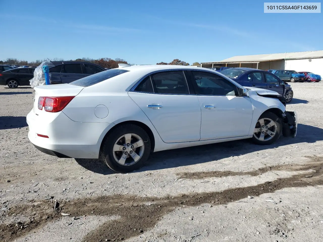1G11C5SA4GF143659 2016 Chevrolet Malibu Limited Lt