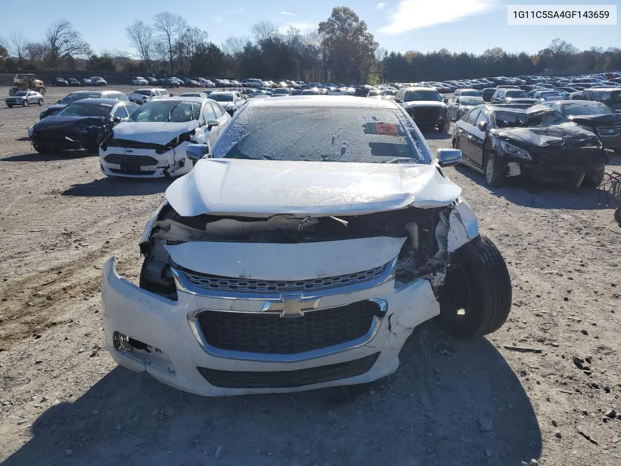 1G11C5SA4GF143659 2016 Chevrolet Malibu Limited Lt