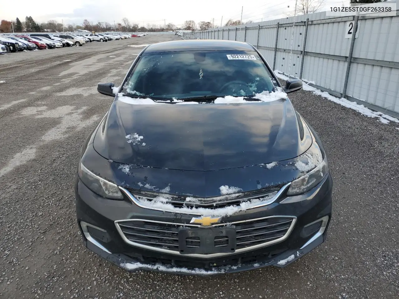 1G1ZE5ST0GF263358 2016 Chevrolet Malibu Lt