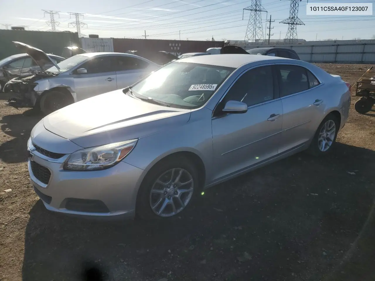 1G11C5SA4GF123007 2016 Chevrolet Malibu Limited Lt