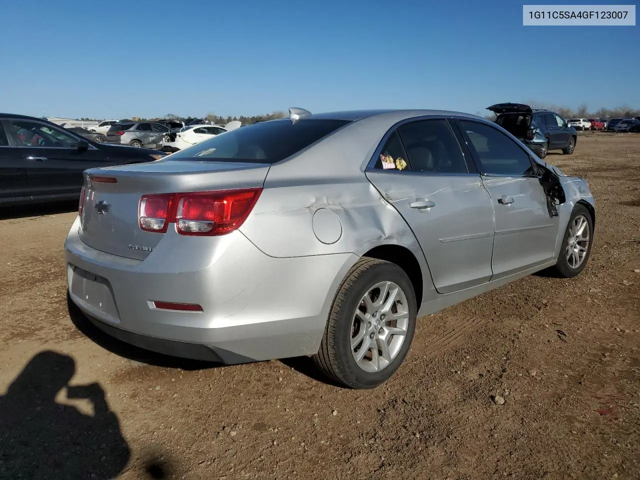 1G11C5SA4GF123007 2016 Chevrolet Malibu Limited Lt