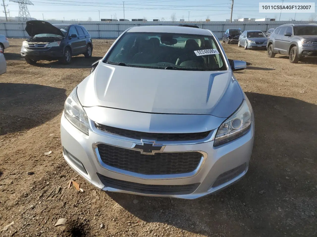 1G11C5SA4GF123007 2016 Chevrolet Malibu Limited Lt