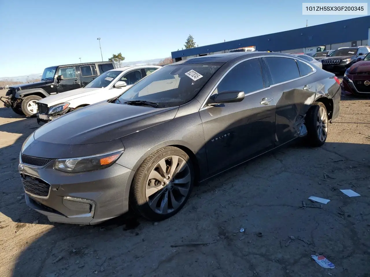 1G1ZH5SX3GF200345 2016 Chevrolet Malibu Premier