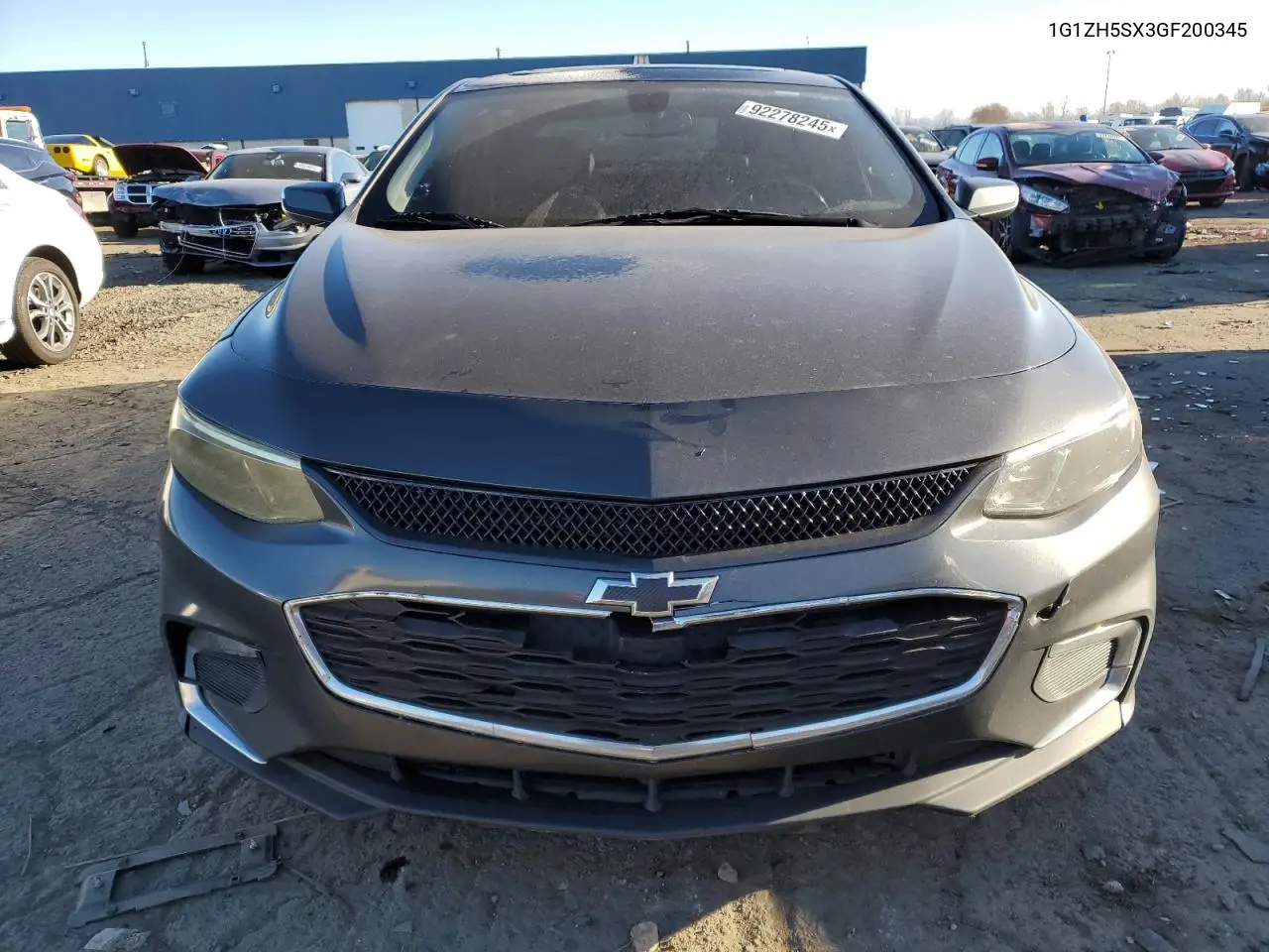1G1ZH5SX3GF200345 2016 Chevrolet Malibu Premier