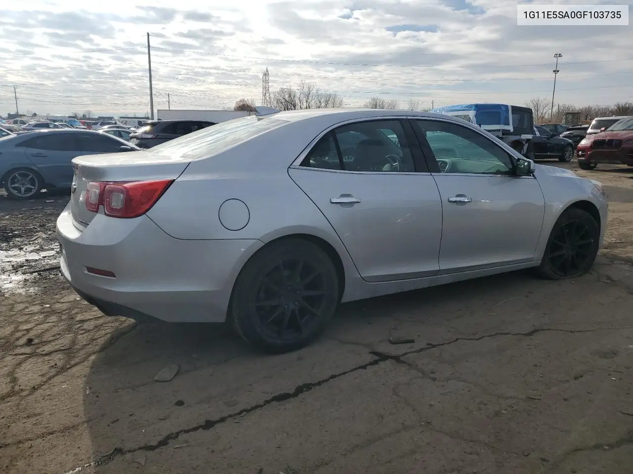 1G11E5SA0GF103735 2016 Chevrolet Malibu Limited Ltz