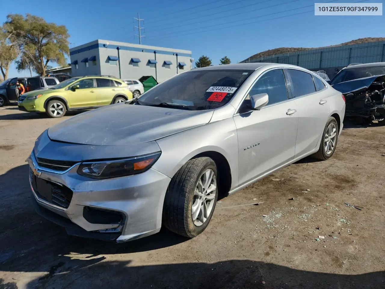 1G1ZE5ST9GF347999 2016 Chevrolet Malibu Lt