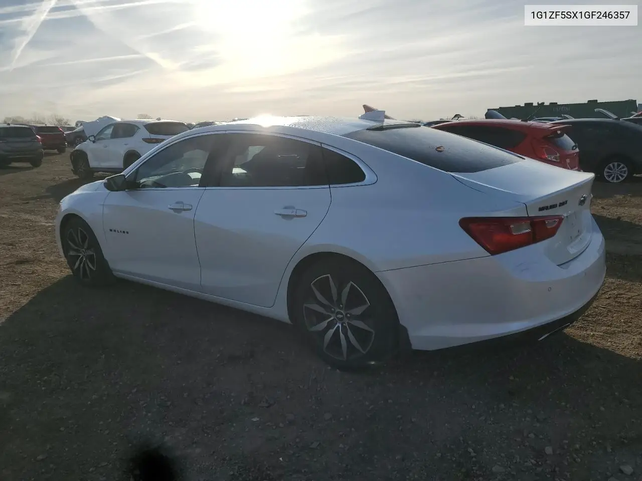 1G1ZF5SX1GF246357 2016 Chevrolet Malibu Lt