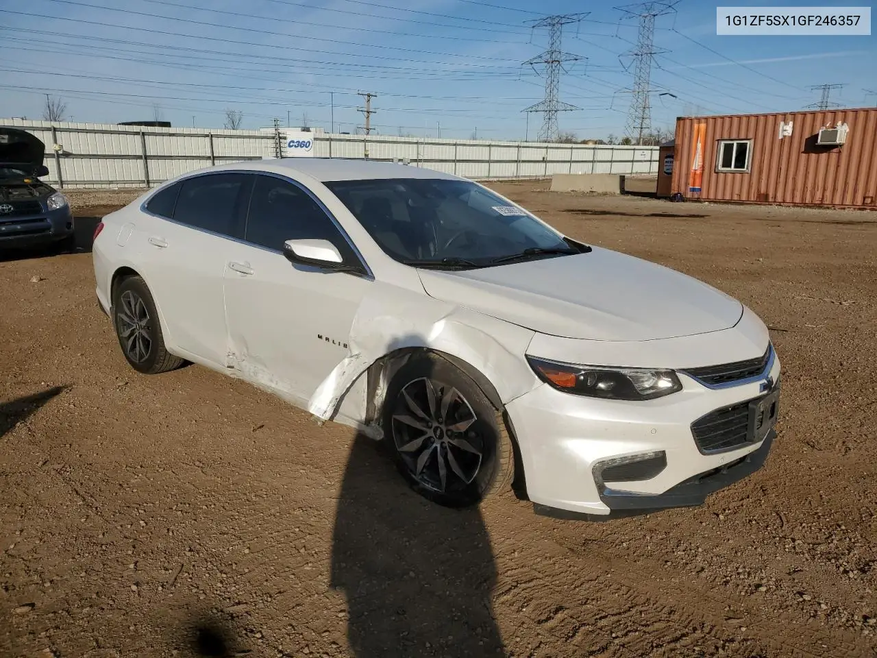 1G1ZF5SX1GF246357 2016 Chevrolet Malibu Lt
