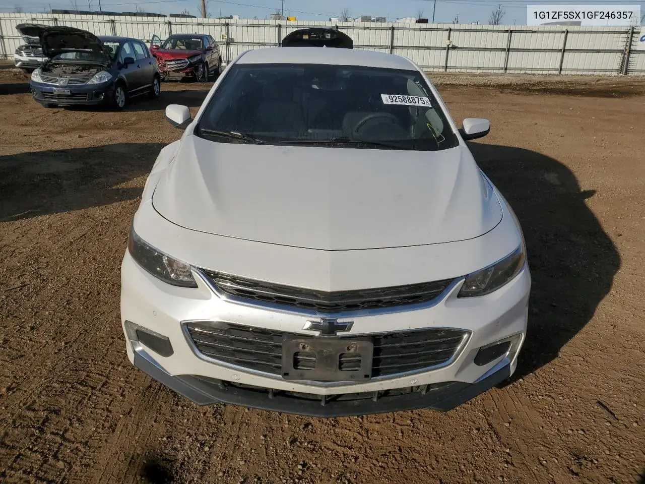 1G1ZF5SX1GF246357 2016 Chevrolet Malibu Lt