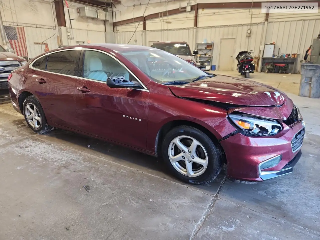 1G1ZB5ST7GF271952 2016 Chevrolet Malibu Ls