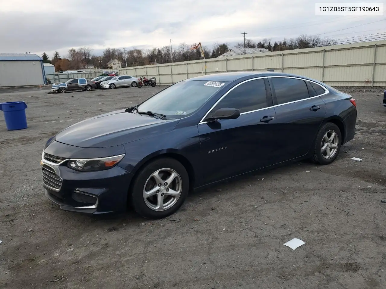 1G1ZB5ST5GF190643 2016 Chevrolet Malibu Ls