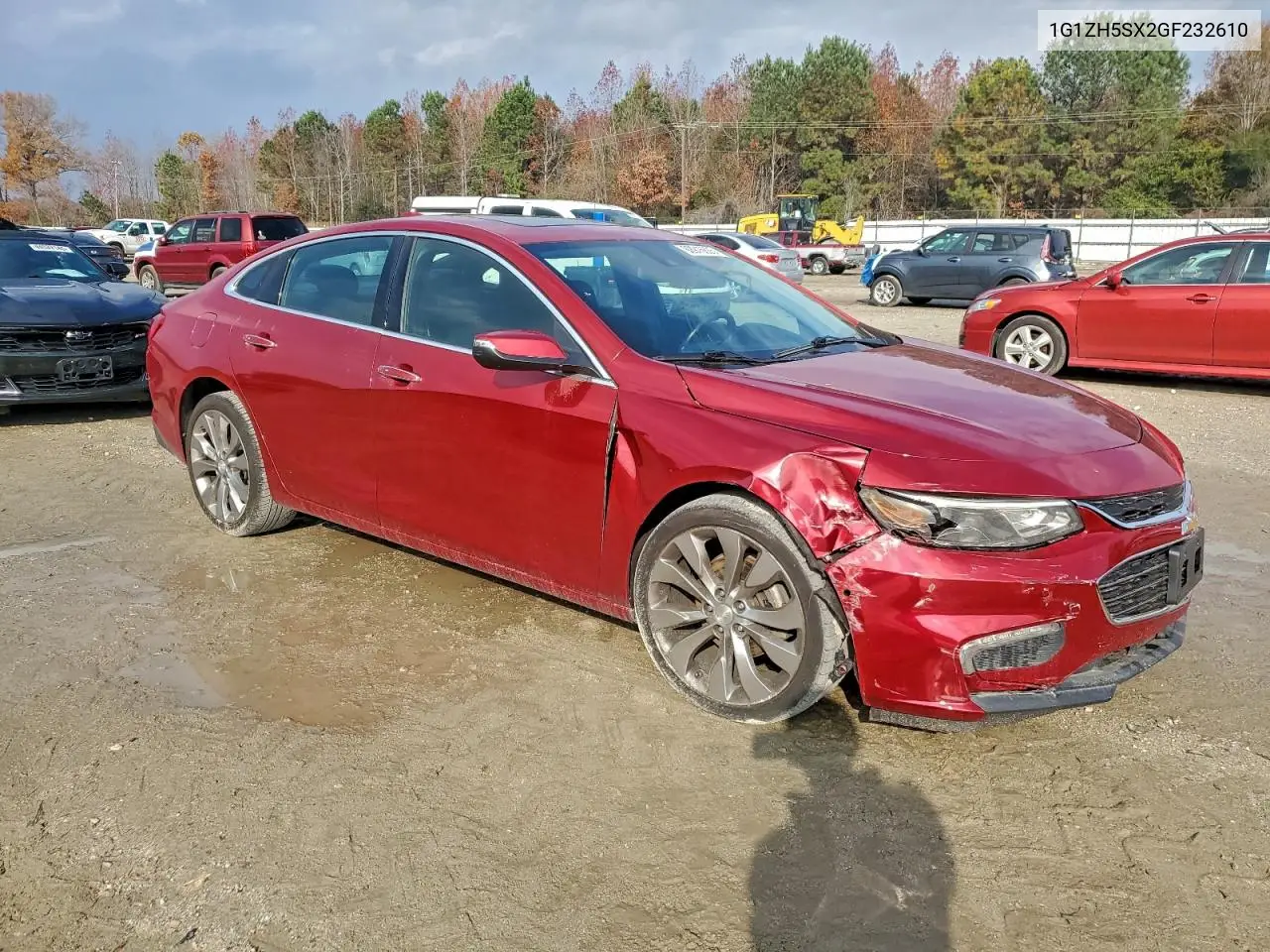 1G1ZH5SX2GF232610 2016 Chevrolet Malibu Premier