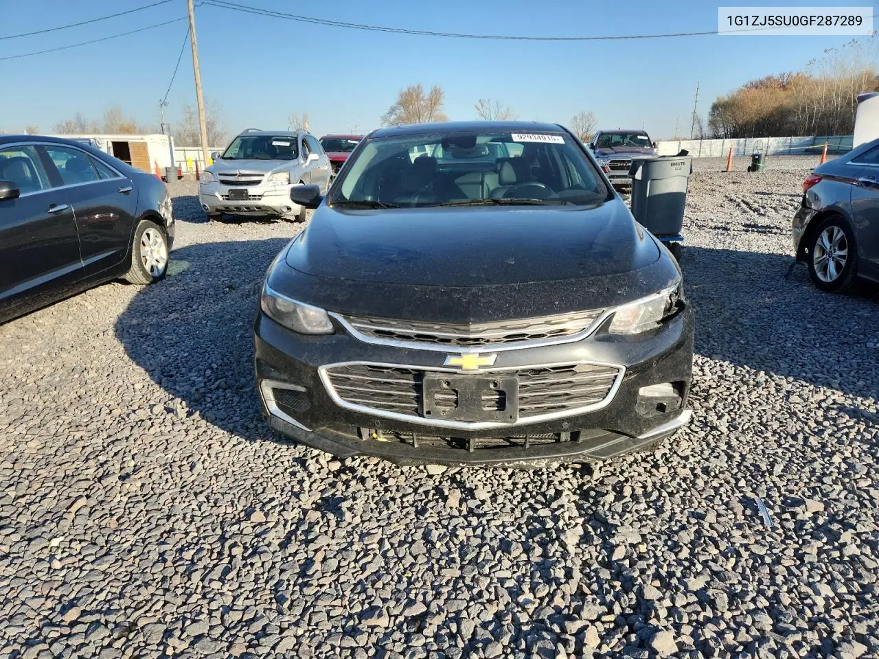1G1ZJ5SU0GF287289 2016 Chevrolet Malibu Hybrid
