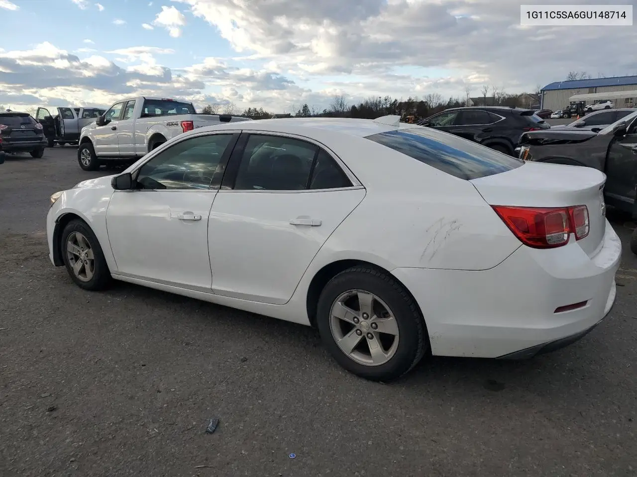 1G11C5SA6GU148714 2016 Chevrolet Malibu Limited Lt