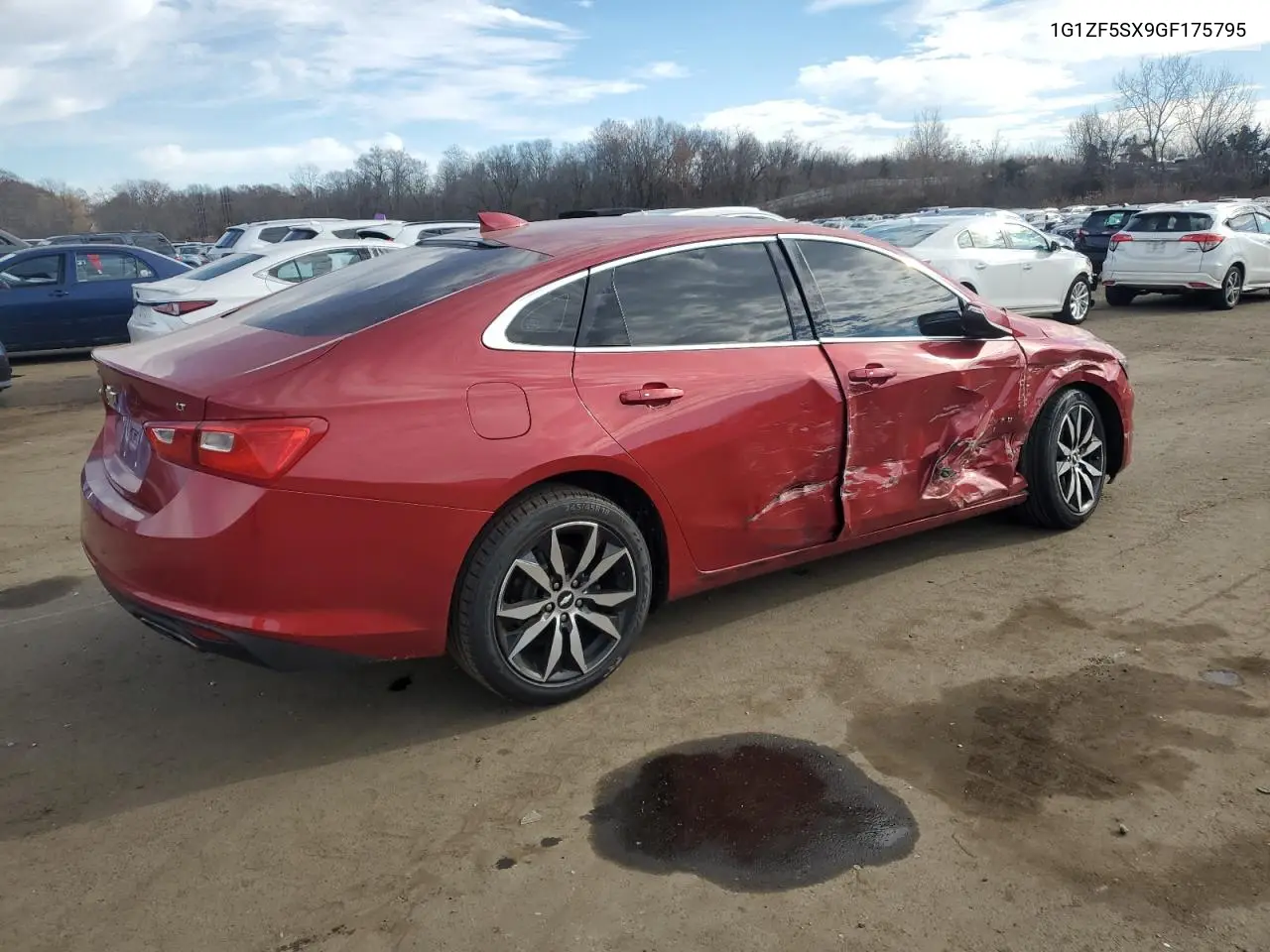 1G1ZF5SX9GF175795 2016 Chevrolet Malibu Lt