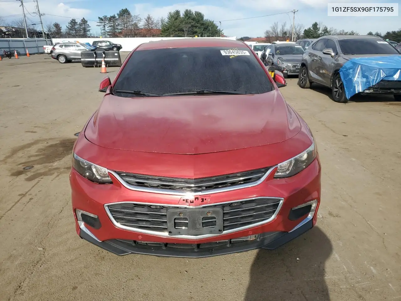 1G1ZF5SX9GF175795 2016 Chevrolet Malibu Lt