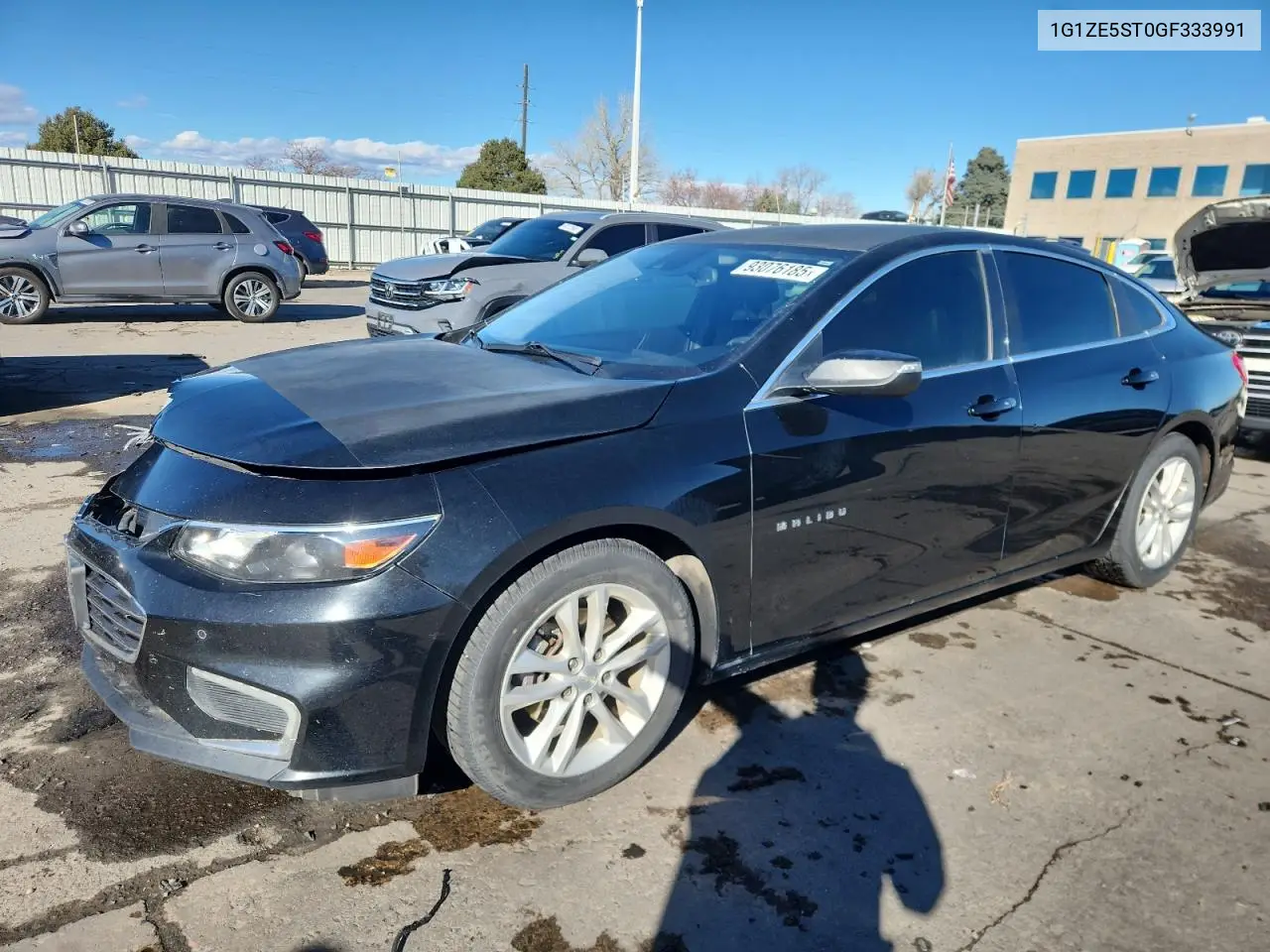 1G1ZE5ST0GF333991 2016 Chevrolet Malibu Lt