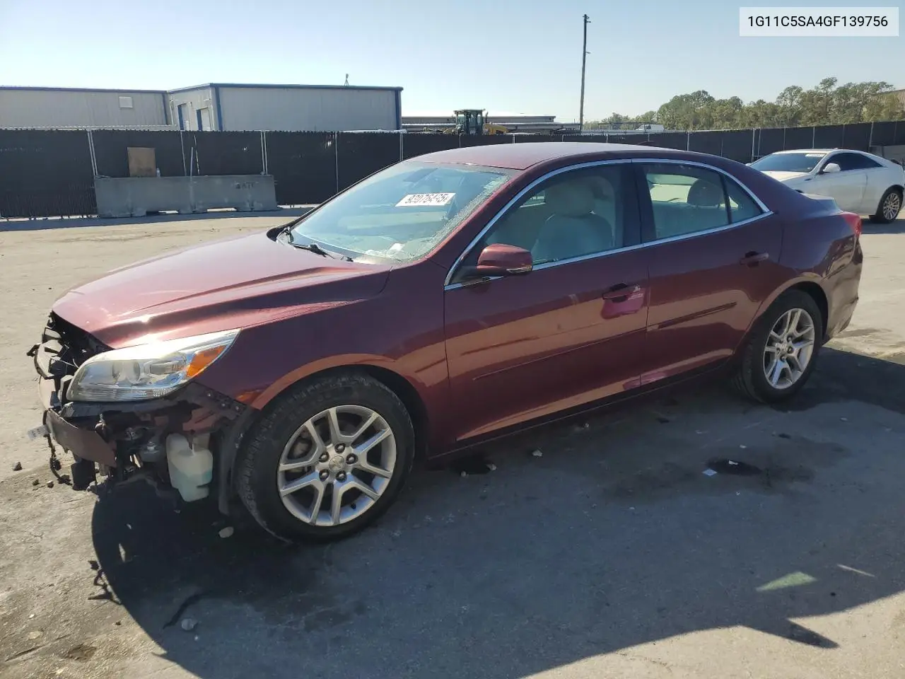 1G11C5SA4GF139756 2016 Chevrolet Malibu Limited Lt