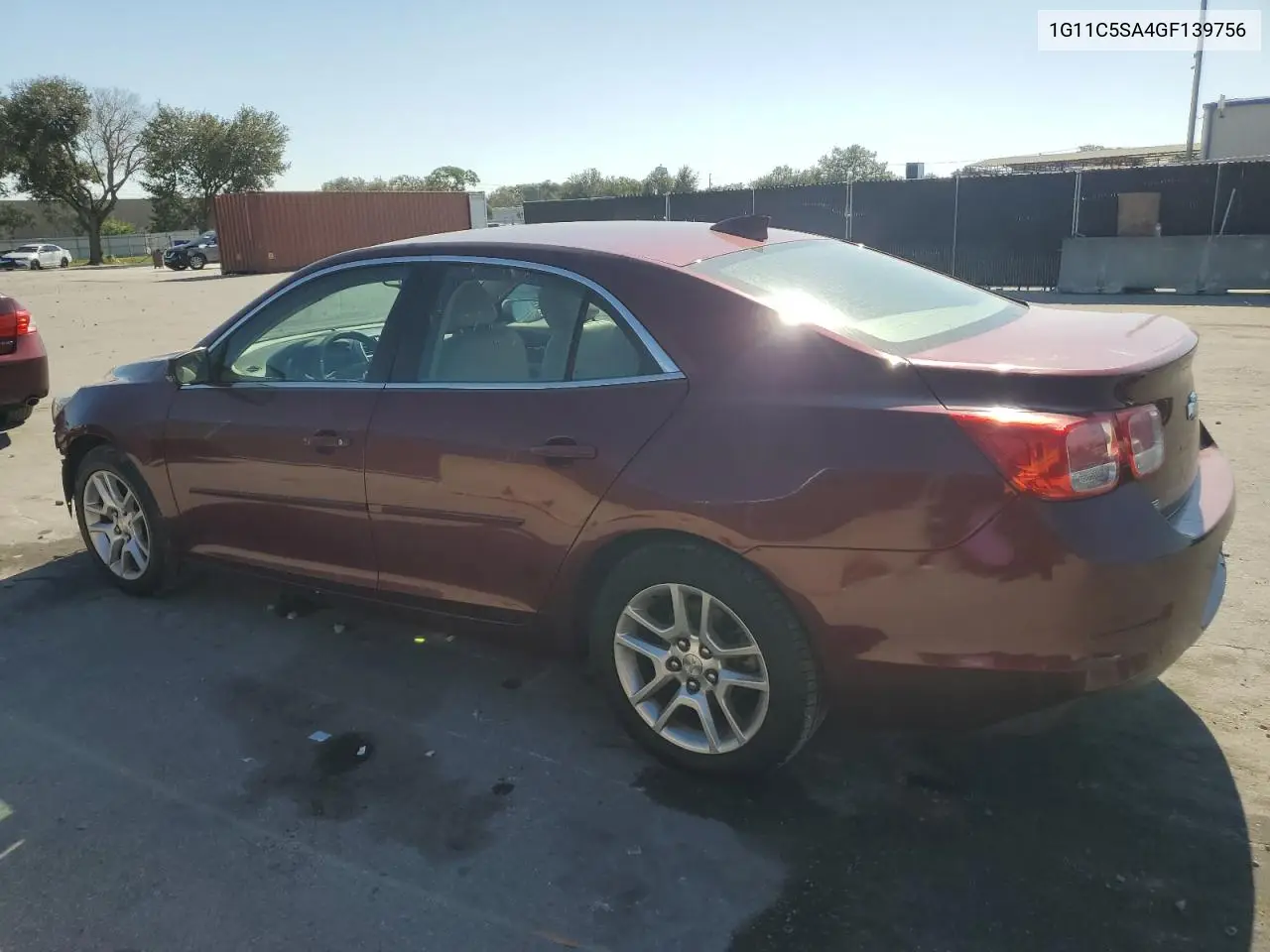 1G11C5SA4GF139756 2016 Chevrolet Malibu Limited Lt