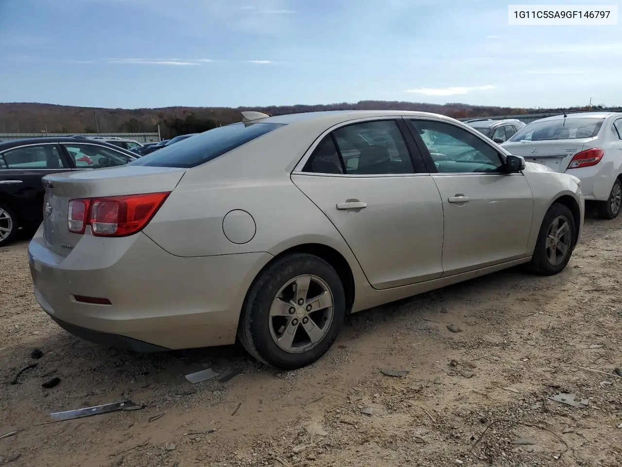 1G11C5SA9GF146797 2016 Chevrolet Malibu Limited Lt