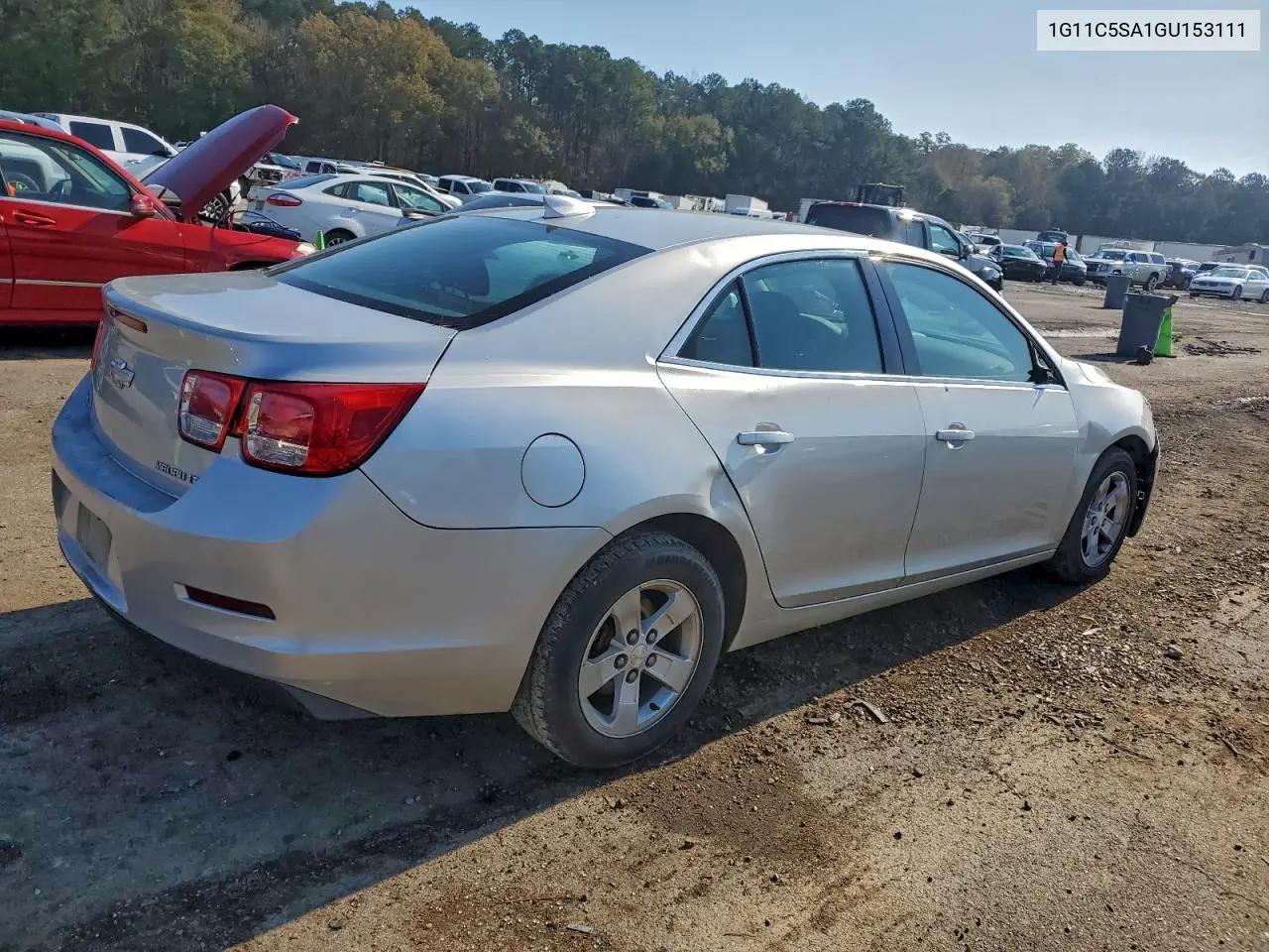 1G11C5SA1GU153111 2016 Chevrolet Malibu Limited Lt