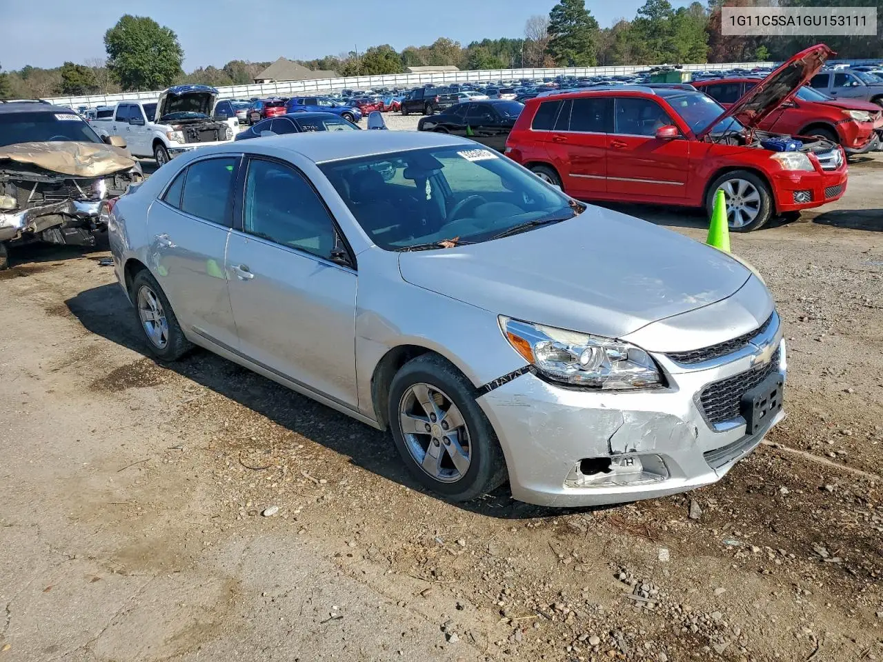 1G11C5SA1GU153111 2016 Chevrolet Malibu Limited Lt