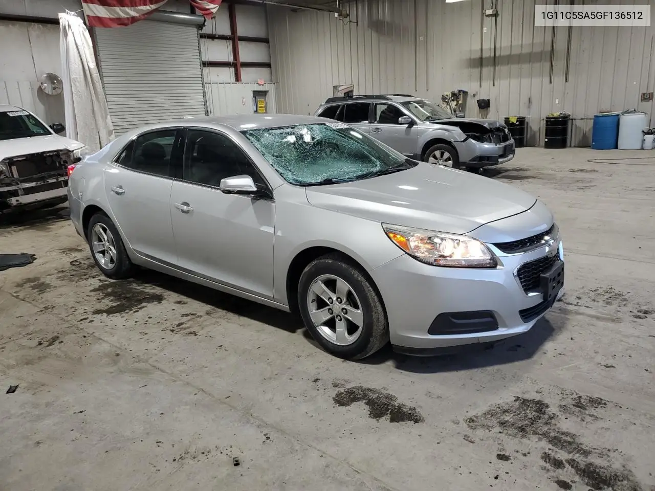 1G11C5SA5GF136512 2016 Chevrolet Malibu Limited Lt