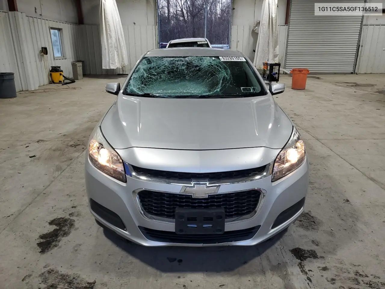 1G11C5SA5GF136512 2016 Chevrolet Malibu Limited Lt