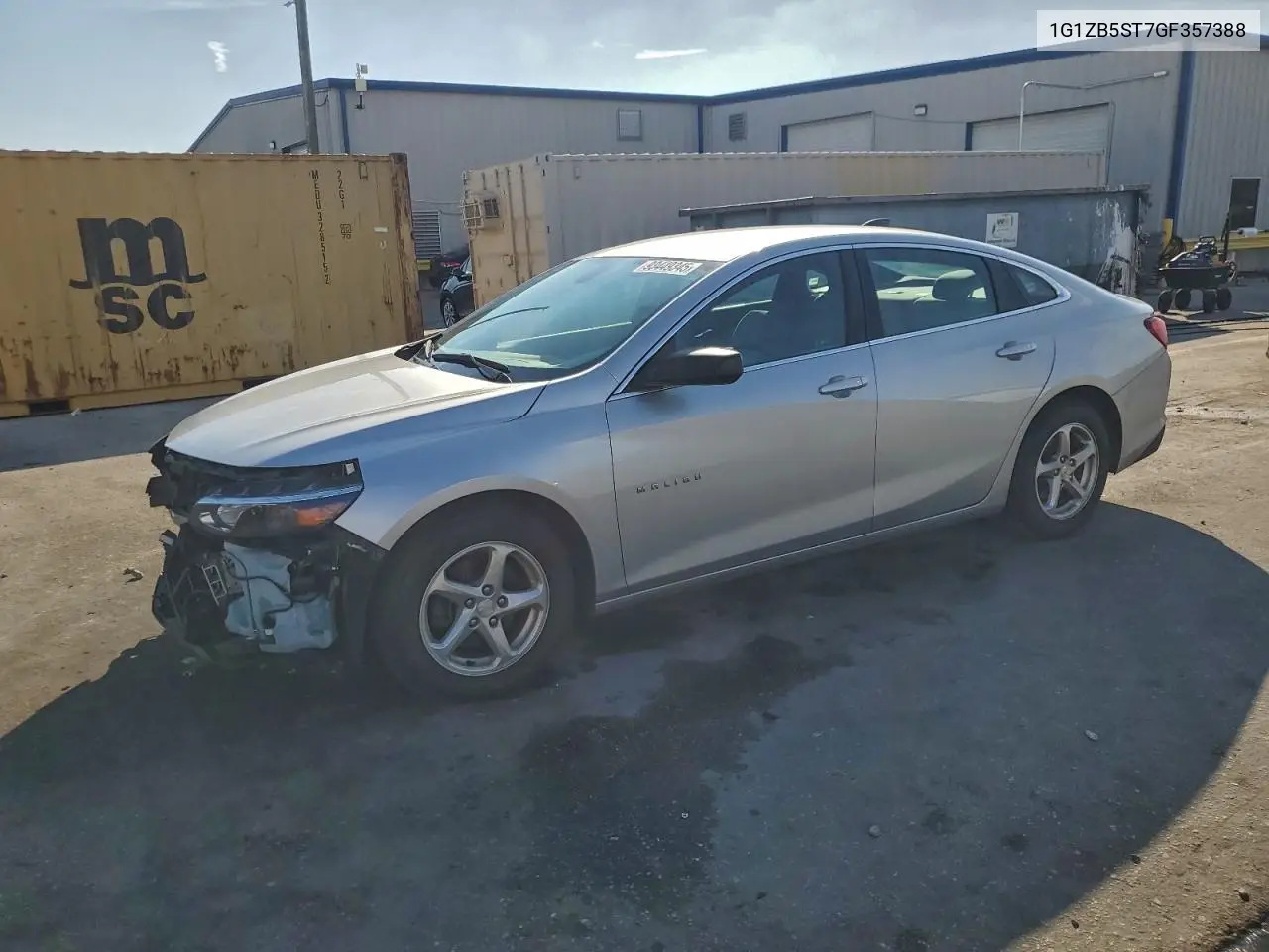 1G1ZB5ST7GF357388 2016 Chevrolet Malibu Ls
