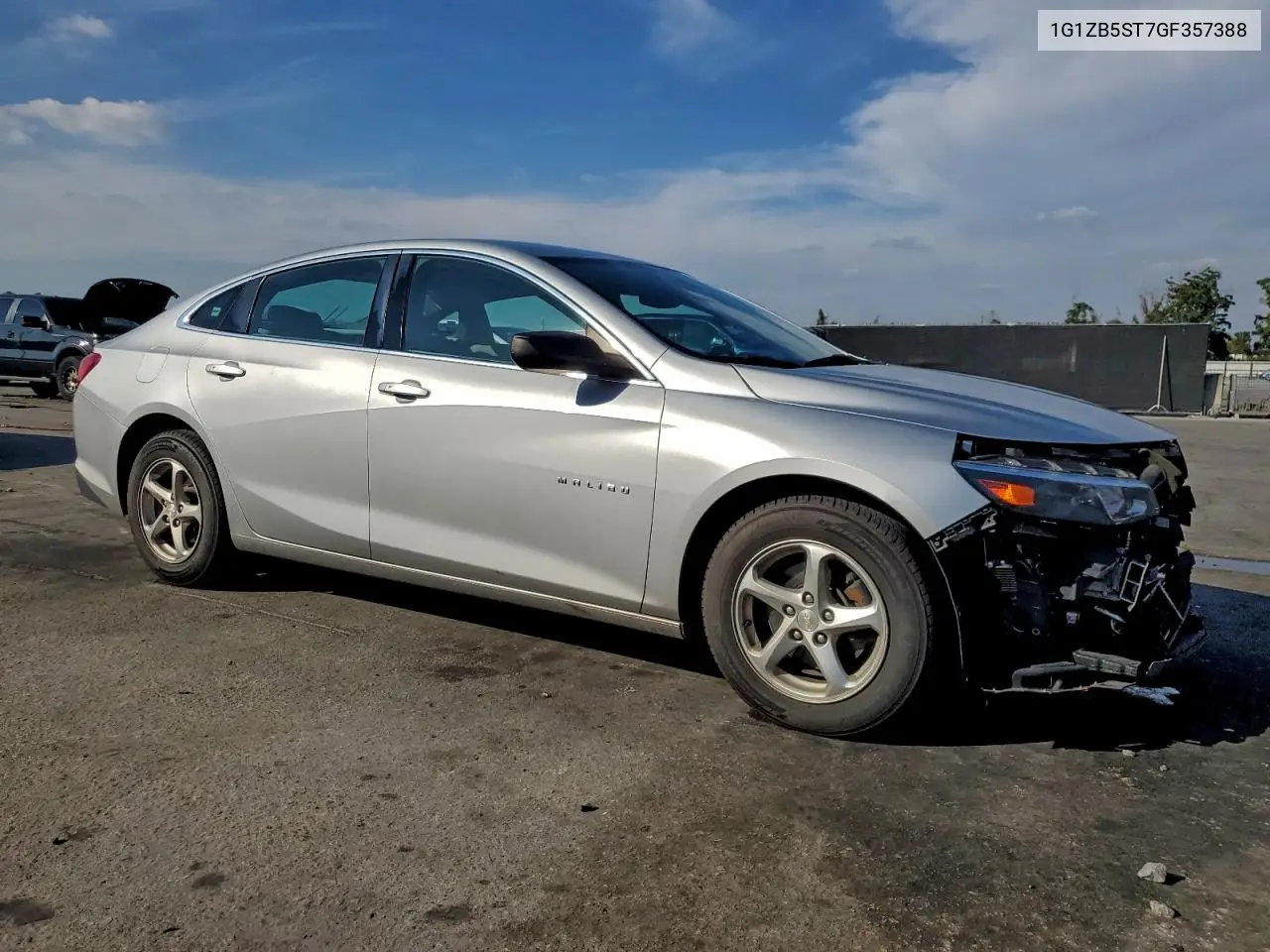 1G1ZB5ST7GF357388 2016 Chevrolet Malibu Ls