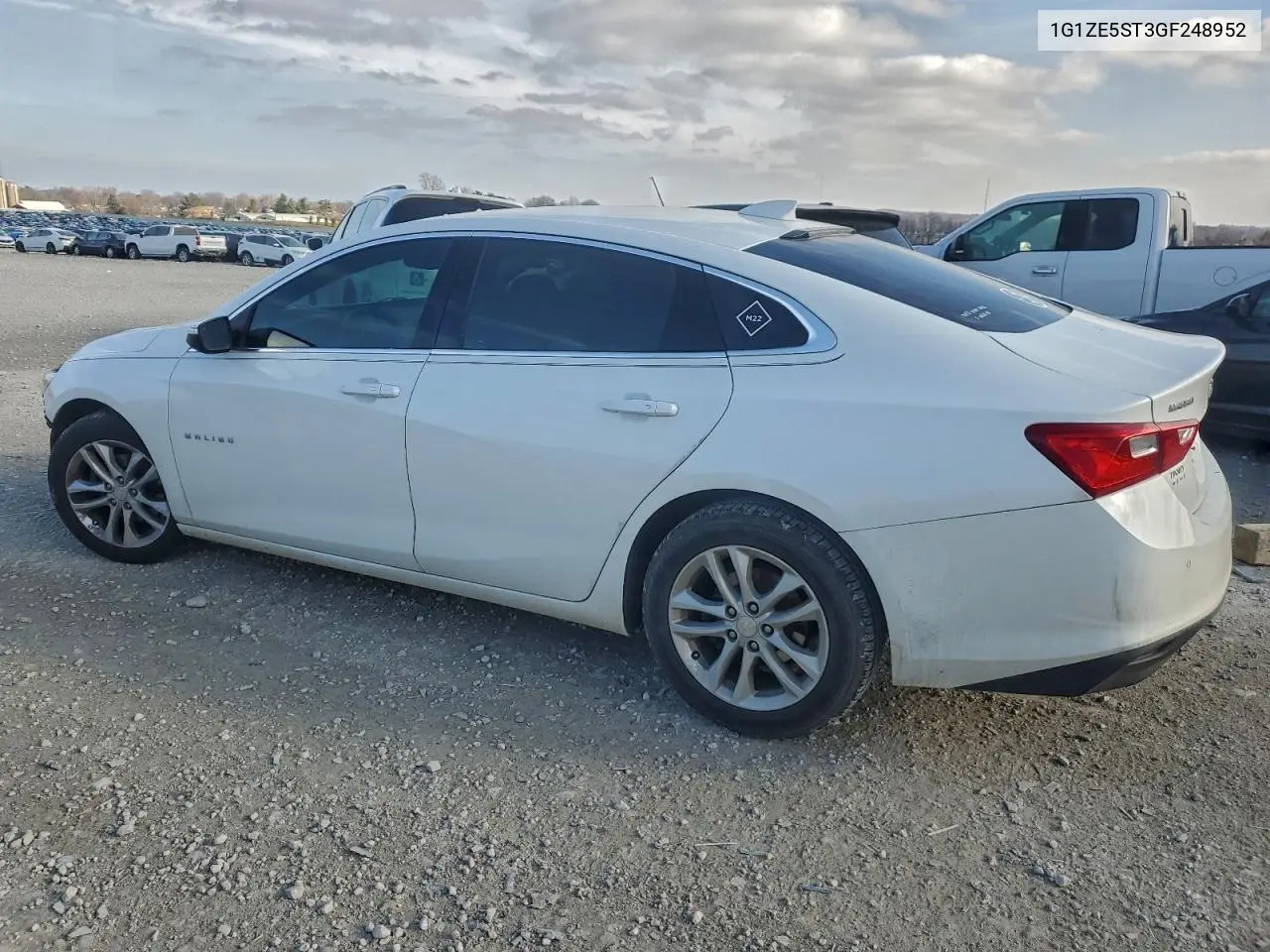 1G1ZE5ST3GF248952 2016 Chevrolet Malibu Lt