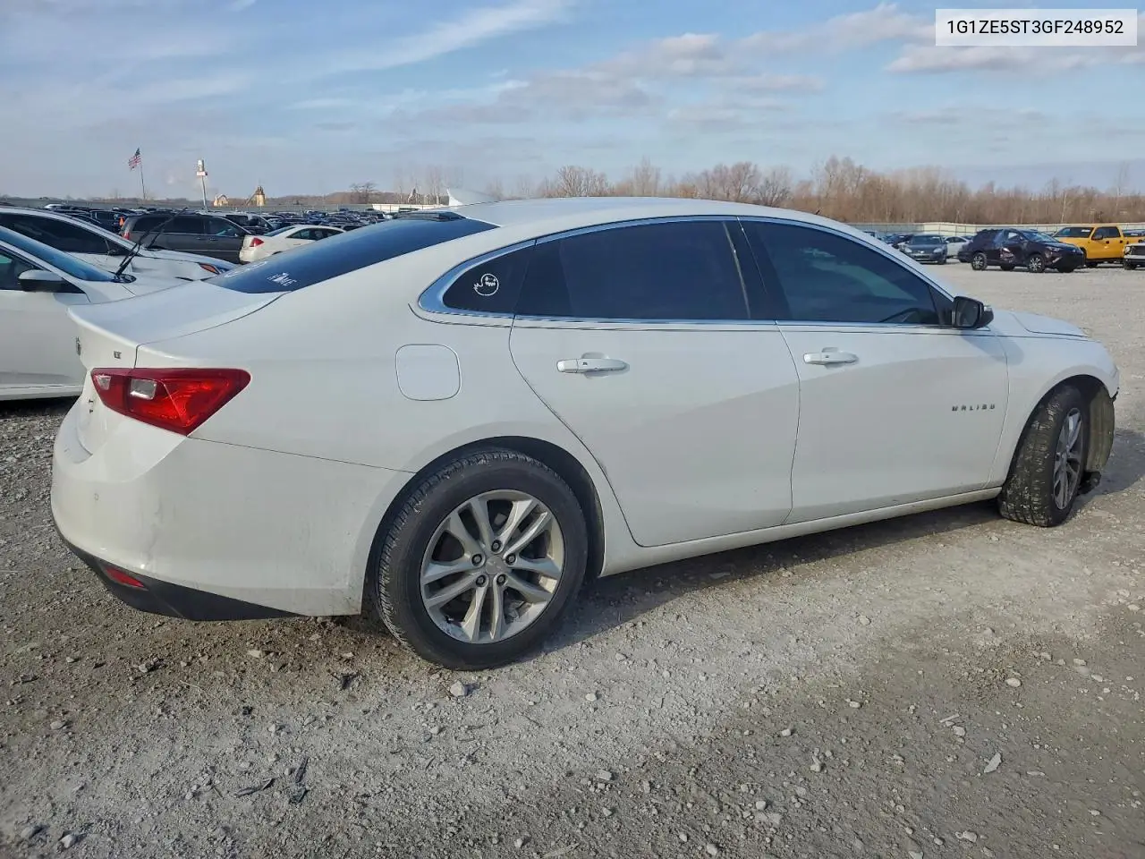 1G1ZE5ST3GF248952 2016 Chevrolet Malibu Lt