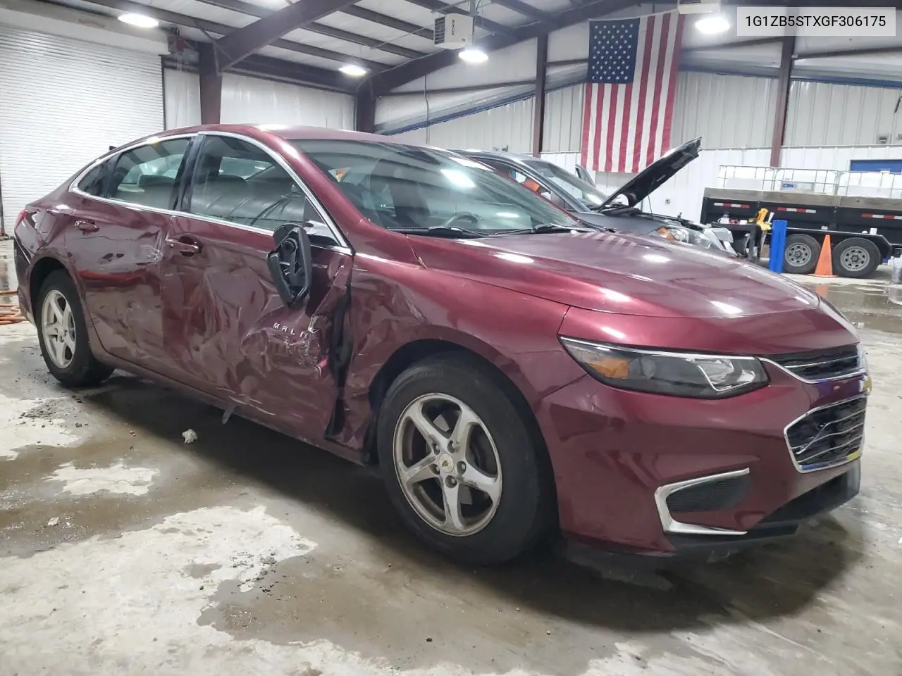1G1ZB5STXGF306175 2016 Chevrolet Malibu Ls