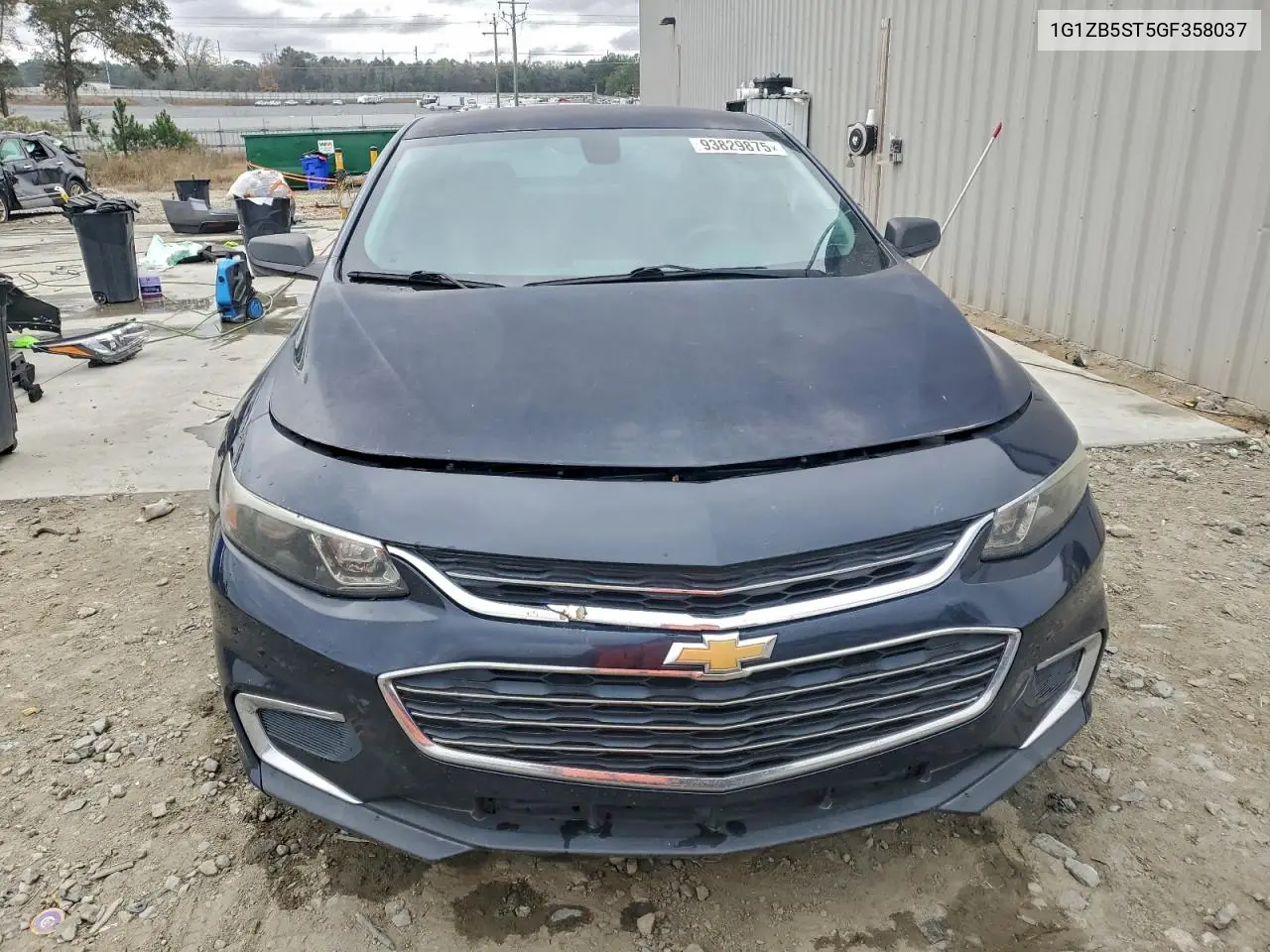 1G1ZB5ST5GF358037 2016 Chevrolet Malibu Ls