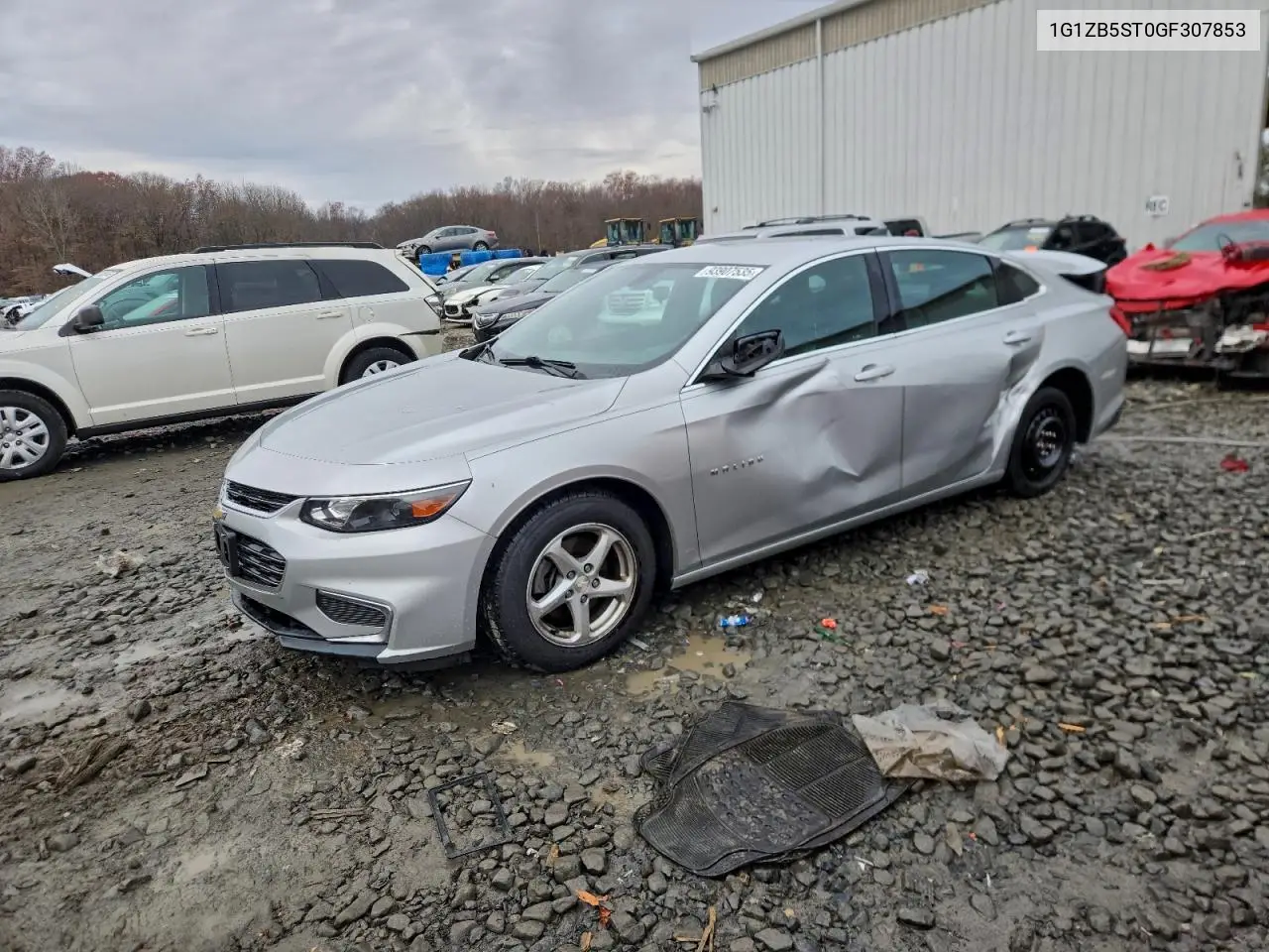 1G1ZB5ST0GF307853 2016 Chevrolet Malibu Ls