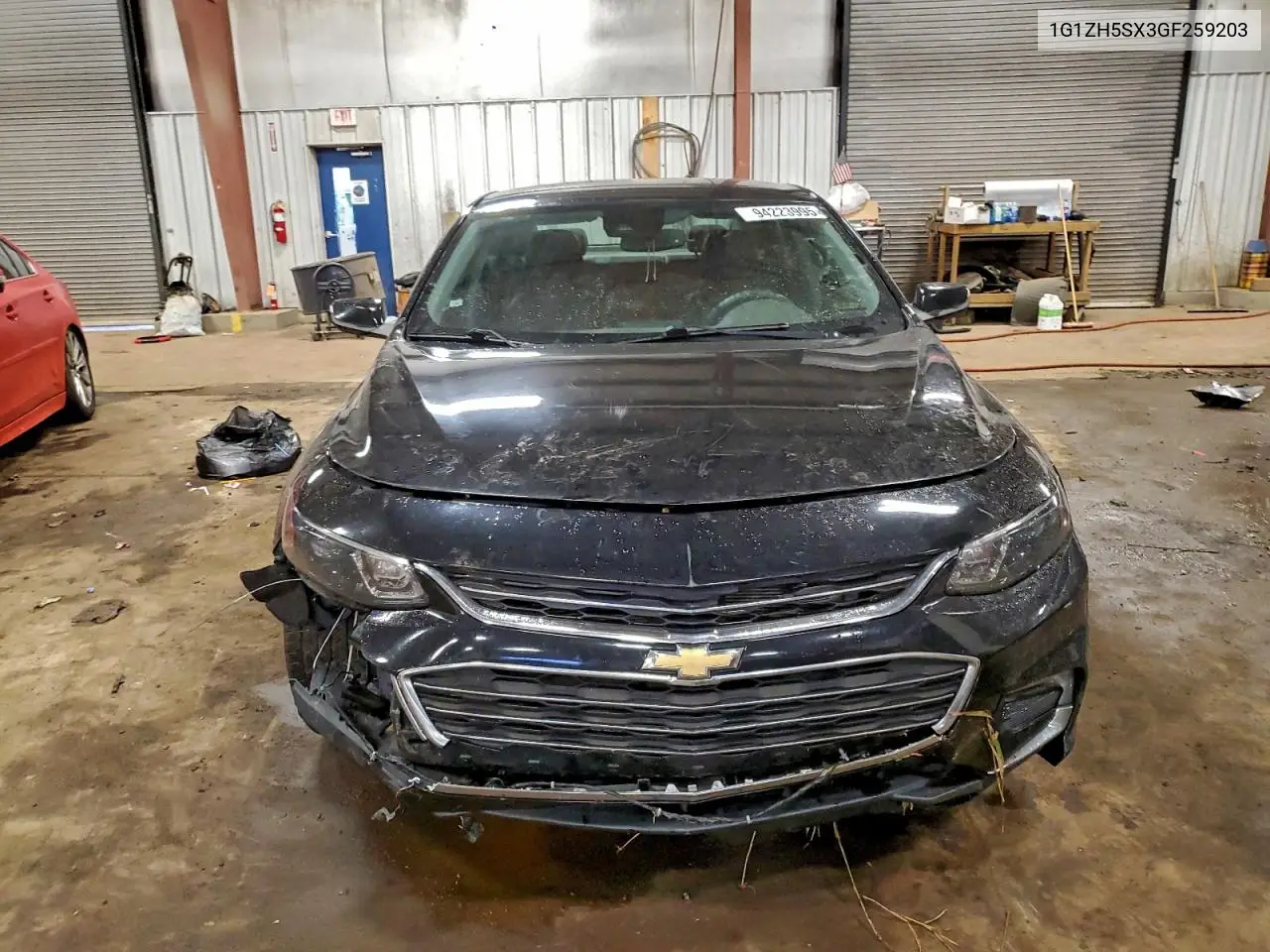1G1ZH5SX3GF259203 2016 Chevrolet Malibu Premier