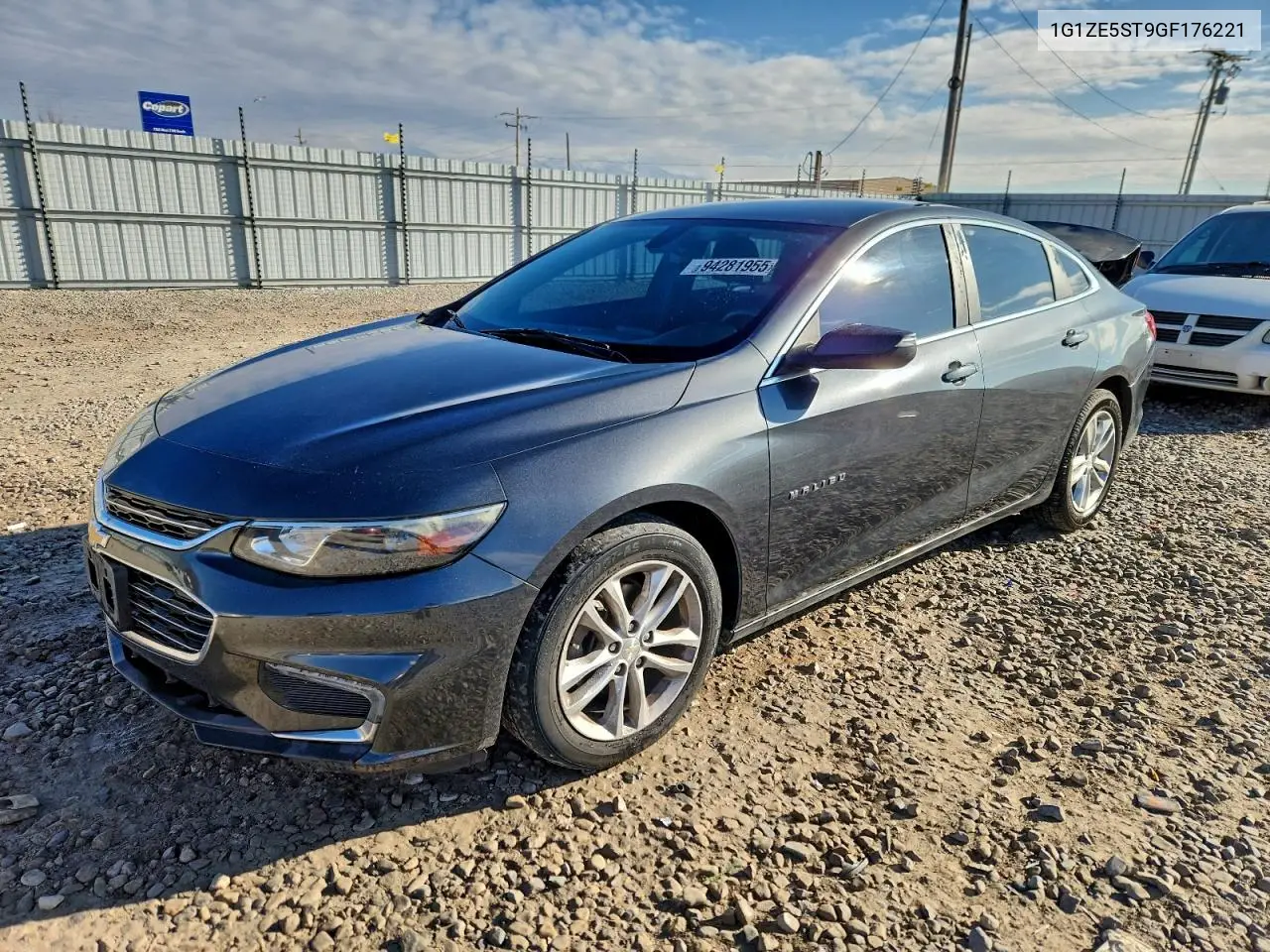 1G1ZE5ST9GF176221 2016 Chevrolet Malibu Lt