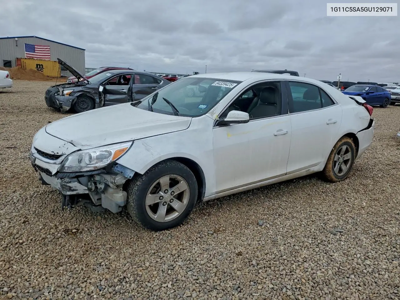 1G11C5SA5GU129071 2016 Chevrolet Malibu Limited Lt