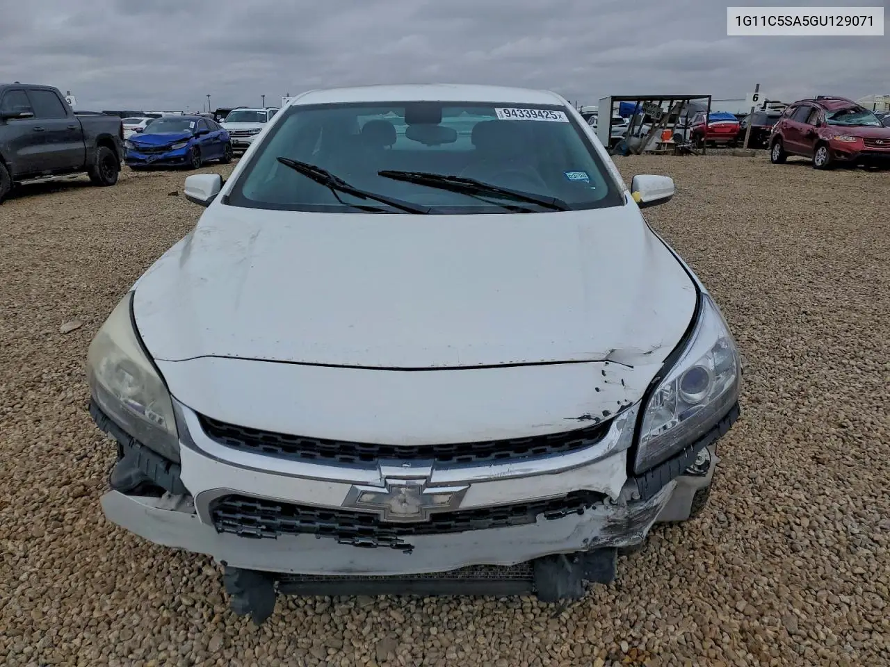 1G11C5SA5GU129071 2016 Chevrolet Malibu Limited Lt