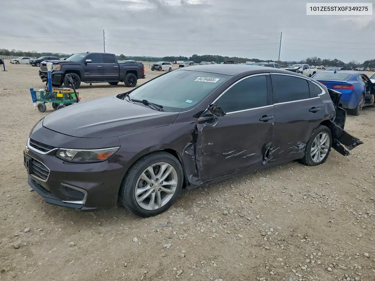1G1ZE5STXGF349275 2016 Chevrolet Malibu Lt